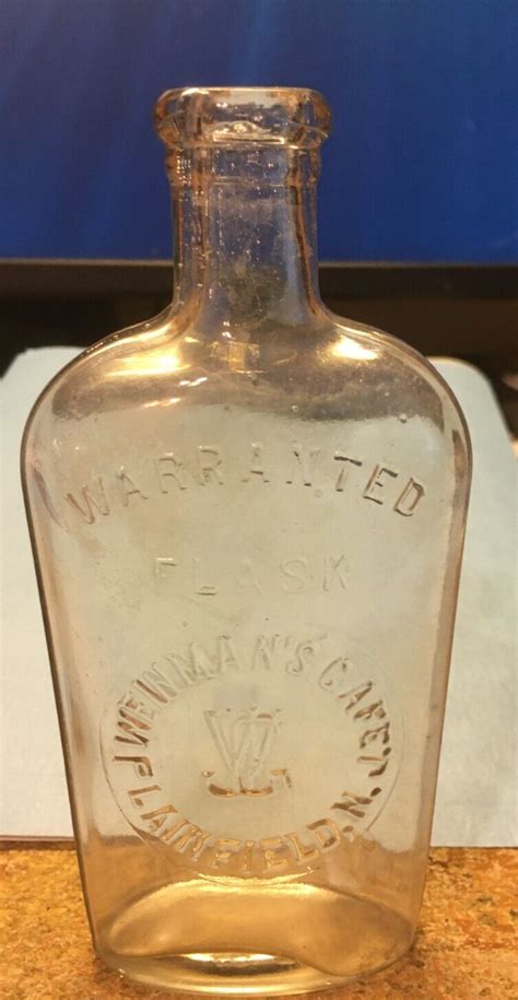 collectible flask pre 1900.